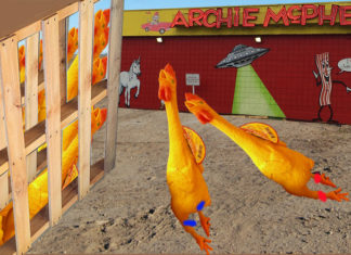Archie McPhee Shuttered After Police Uncover Rubber Chicken Fighting Ring