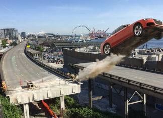 Last Chance to Say Goodbye: WSDOT Holds Final Viaduct Car Jump This Weekend