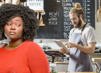 Area Cafe Really Pushing It With New Wood Milk