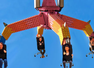 State Fair’s Spinning Tim Eyman Office Chair Ride Steals the Show