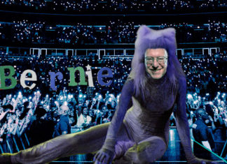 Bernie Sanders Uses Captive Tacoma Audience to Unveil One-Man Performance of ‘Cats’