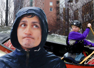 Midwest Transplants Mocked for Inability to Canoe Through Downtown in Unceasing Rain
