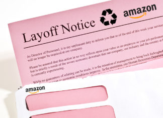 Progress: Amazon Announces Recyclable Pink Slips for Union Workers