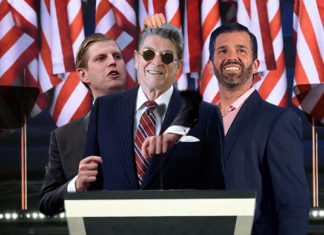Desperate Republican Party Exhumes Ronald Reagan’s Body for RNC