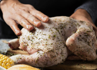 Stuffing Turkey Most Intimacy Man Has Experienced Since March