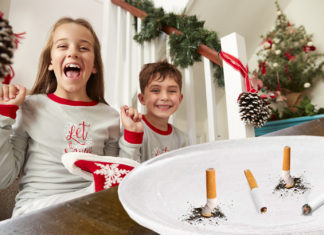 Children Delighted to See Cigarettes Left Out for Amazon Delivery Worker Have Been Smoked