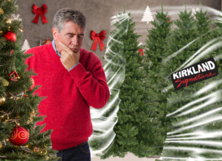 Family Not Sure What to Do with Other Trees in Costco Christmas 6-Pack
