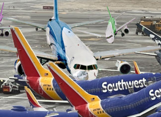 ‘Don’t Worry, I Used to Fly in the Midwest,’ Announces Pilot Moments Before Slowly Sliding Into Parked Planes