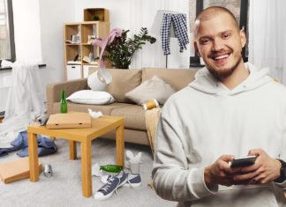 Festive Local Man Already Putting Out Winter Depression Decorations