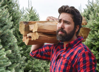 Hunky Rural Christmas Tree Farmers Tired of Hallmark Movie Objectification