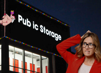 Burnt Out ‘Seattle Pubic Storage’ Sign Significantly Less Charming Than ‘Tacoma Elf Storage’
