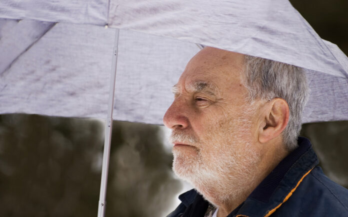 man under umbrella1600