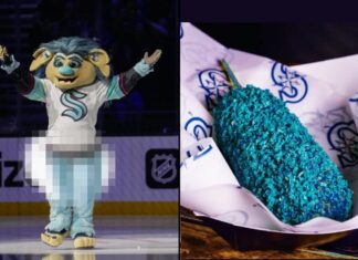 Kraken Mascot Fired After Reminding Mariners Fans Who Had the Blue Corndog First