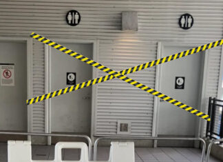 Last Public Bathroom Dies in Captivity