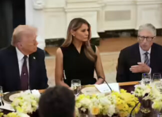 Bill Gates Compliments Trump on Wife Who Didn’t Ditch Him Just Because He’s in the Epstein Files