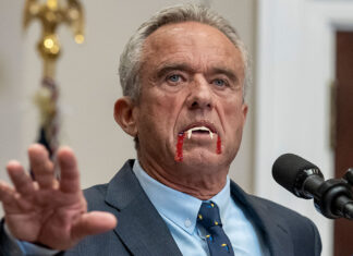 RFK Jr. Announces Plan to Extend Nation’s Average Lifespan with Little Bite on the Neck