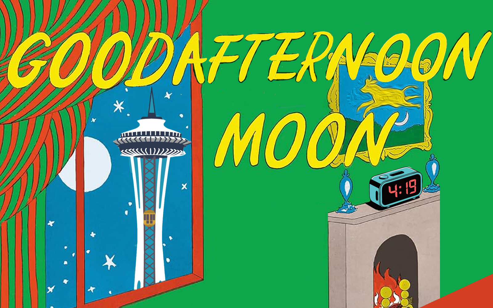 New Children’s Book ‘Good Afternoon Moon’ Celebrates Seattle’s Painfully Early Sunsets