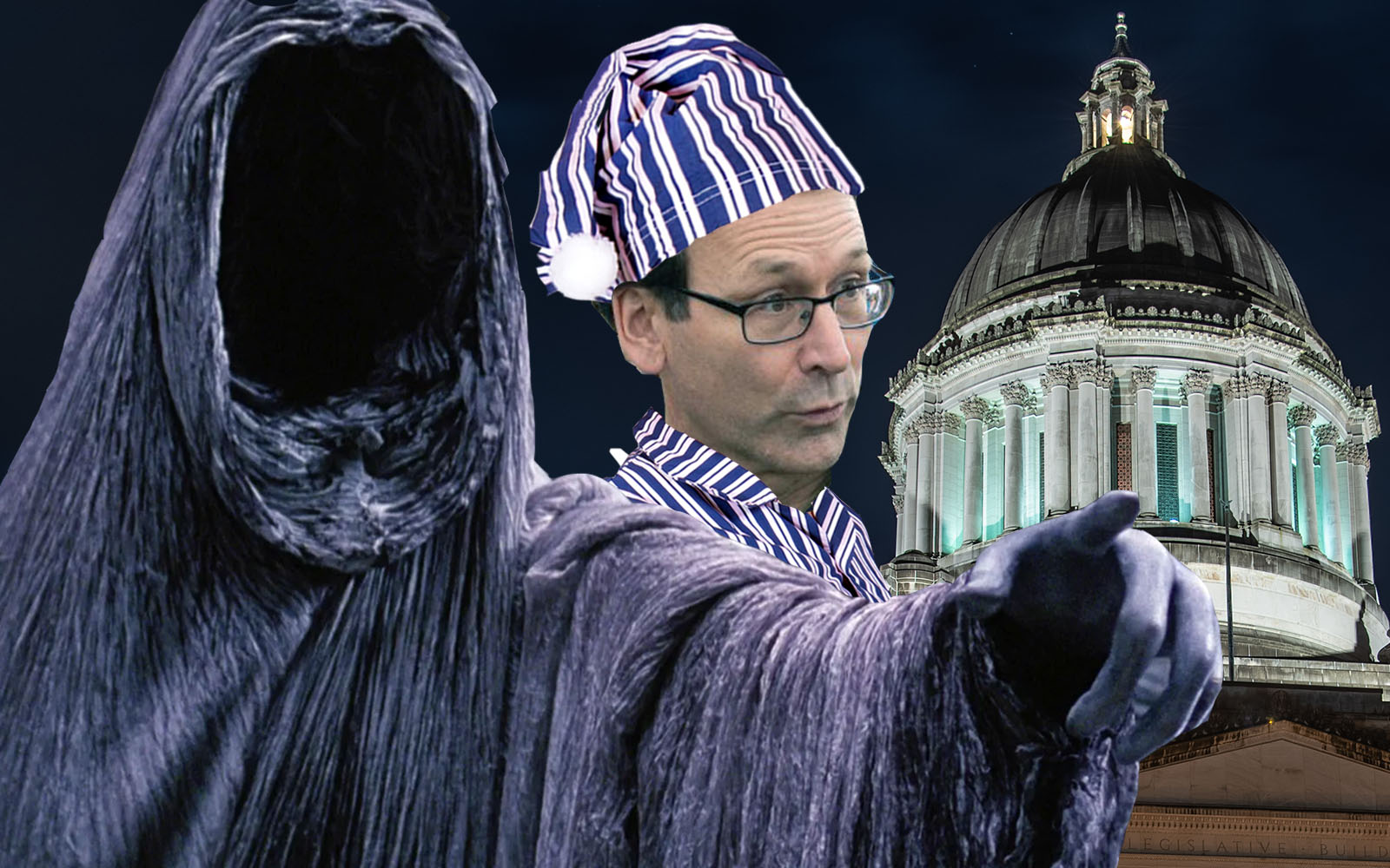 Gov. Ferguson Backs Millionaire Tax After Ghost of Christmas Future Shows Him Losing In 2028 If He Doesn’t
