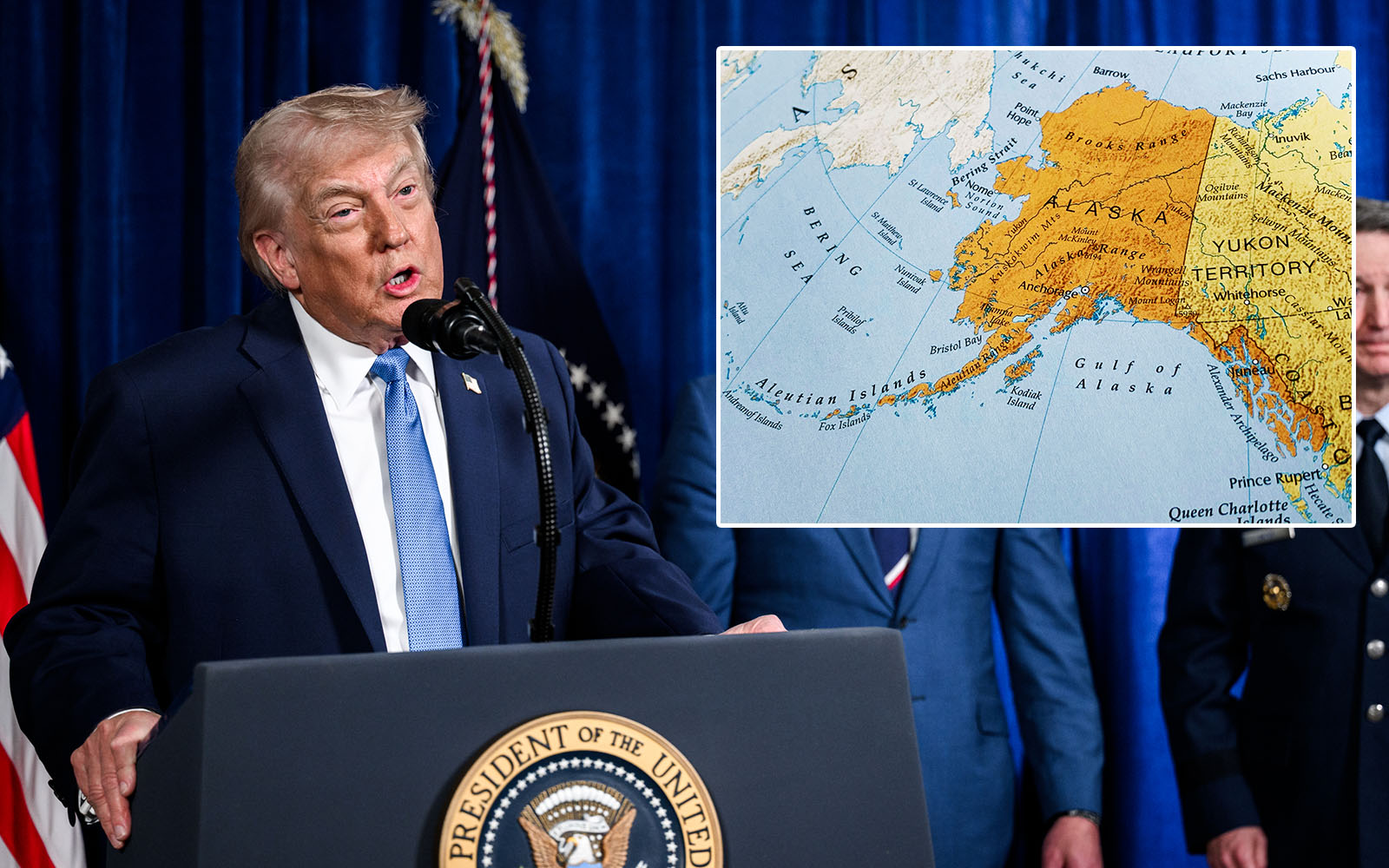 Trump Announces Plans to Acquire Alaska