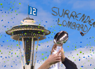 Trump Flies Over Emerald City Demanding Seahawks ‘Surrender Lombardi’