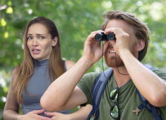 Bird Watcher Caught Honestly Watching Birds