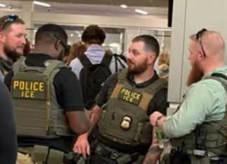 ICE Agents Just Making Sure They’re the Only Terrorists at Airport