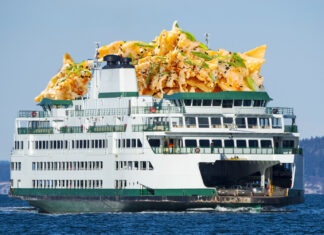 Mariners Fans Heading to Game on Ferry Opt for $8 Nacho Upgrade