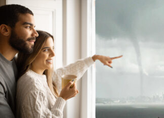 Adorable Waterspout Tornado Tries to Scare Seattleites Filing Taxes Under Fascism