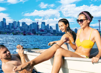 Seattleites Pumped for First Day of Sunburn