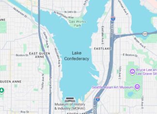 Google Maps Shrugs, Renames Lake Union to Lake Confederacy